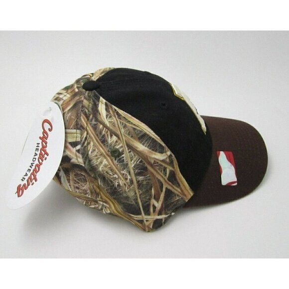 New W/ Tag Appalachian State Mountaineers Yosef Camo Mossy Oak Adjustable Hat - Picture 2 of 6